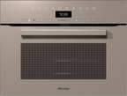 Miele H7440BM Combination Microwave Oven in Pearl Beige — Miele H7440BM Combination Microwave Oven in Pearl Beige — Miele H7440BM Combination Microwave Oven in Pearl Beige — Miele H7440BM 45cm Microwave Combination Ovens in Pearl Beige — Factual imag