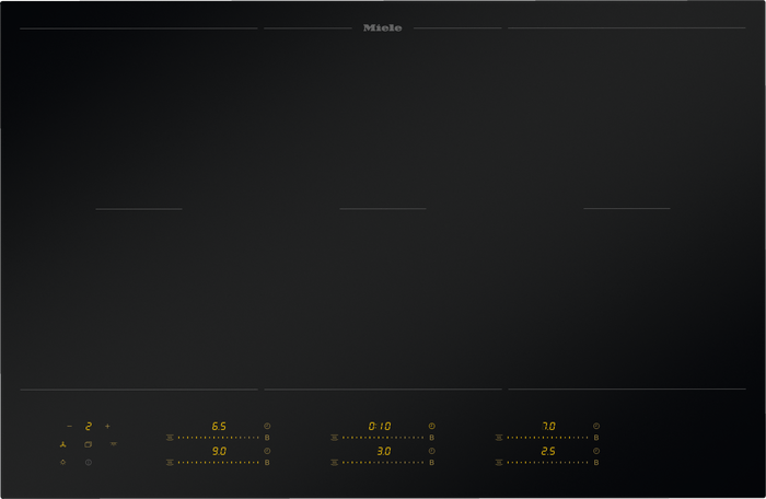 Miele KM8585-2 FL MattFinish Induction Hob in Frameless – front view
