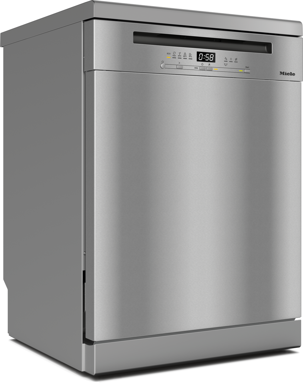 Miele G5811 SC Freestanding Dishwasher in CleanSteel — Miele G5811 SC Freestanding Dishwasher in CleanSteel — Miele G5811 SC Freestanding Dishwasher in CleanSteel — Miele G5811 SC Dishwashers in CleanSteel — Factual image