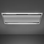 90 cm Universal Ceiling Cooker Hood, Stainless steel
