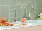 Quooker Classic Nordic Round Single Tap - Polished Chrome
