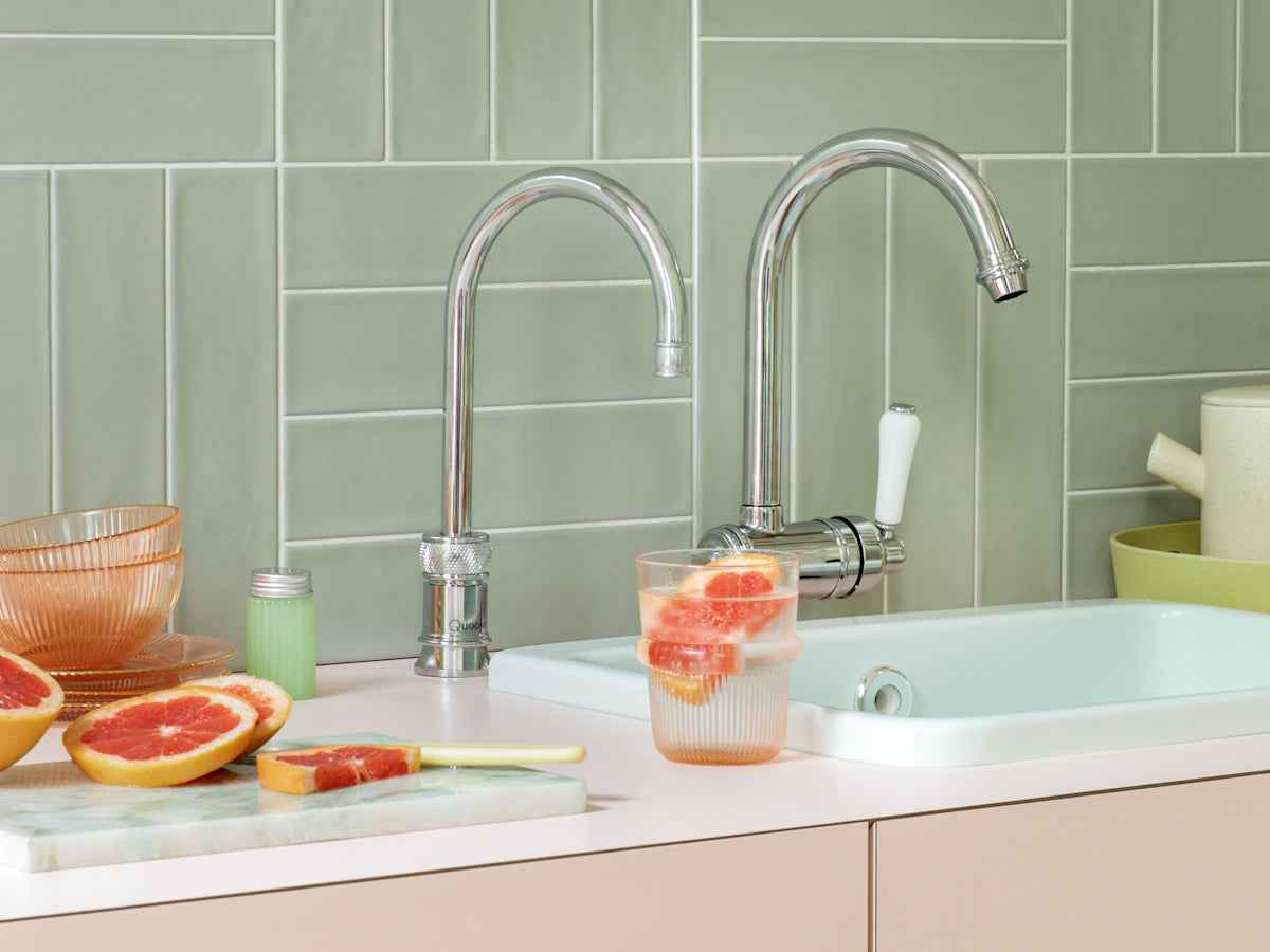 Quooker Classic Nordic Round Single Tap - Polished Chrome