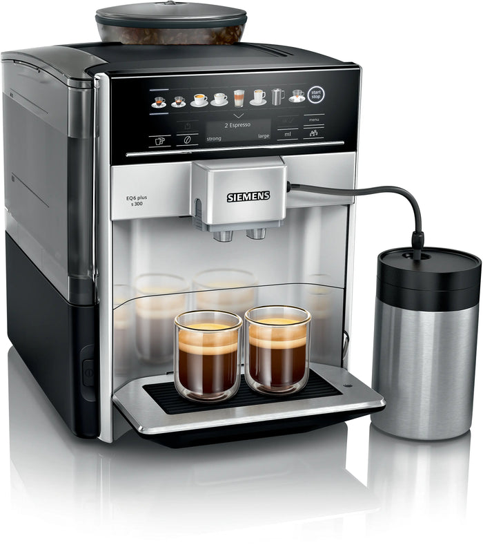 TE653M11GB Bean to cup coffee machine EQ6 plus s300 Silver TE653M11GB