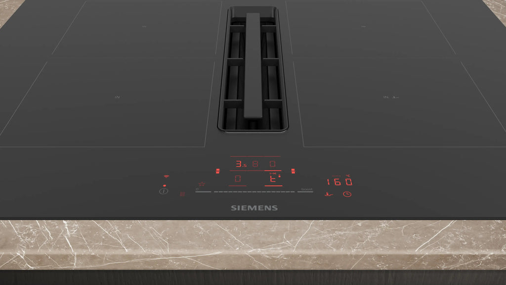 iQ500 Induction hob with integrated ventilation system 70 cm surface mount without frame ED711HQ26E