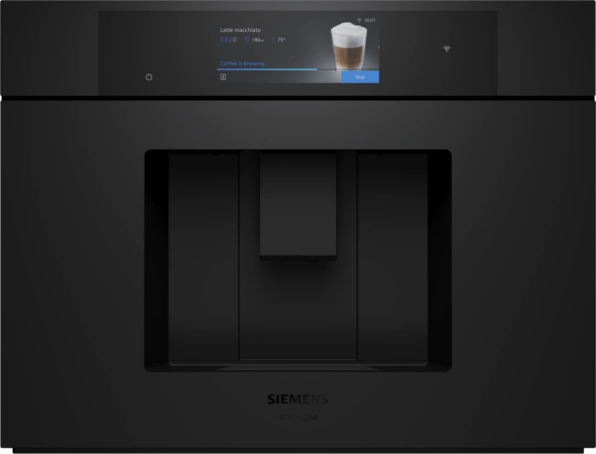 iQ700 Built-in fully automatic coffee machine Matt Black CT918L1M0