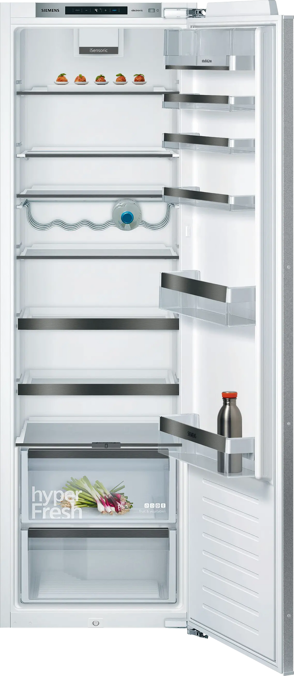 iQ500 Built-in fridge 177.2 x 55.8 cm soft close flat hinge KI81RSOE0G