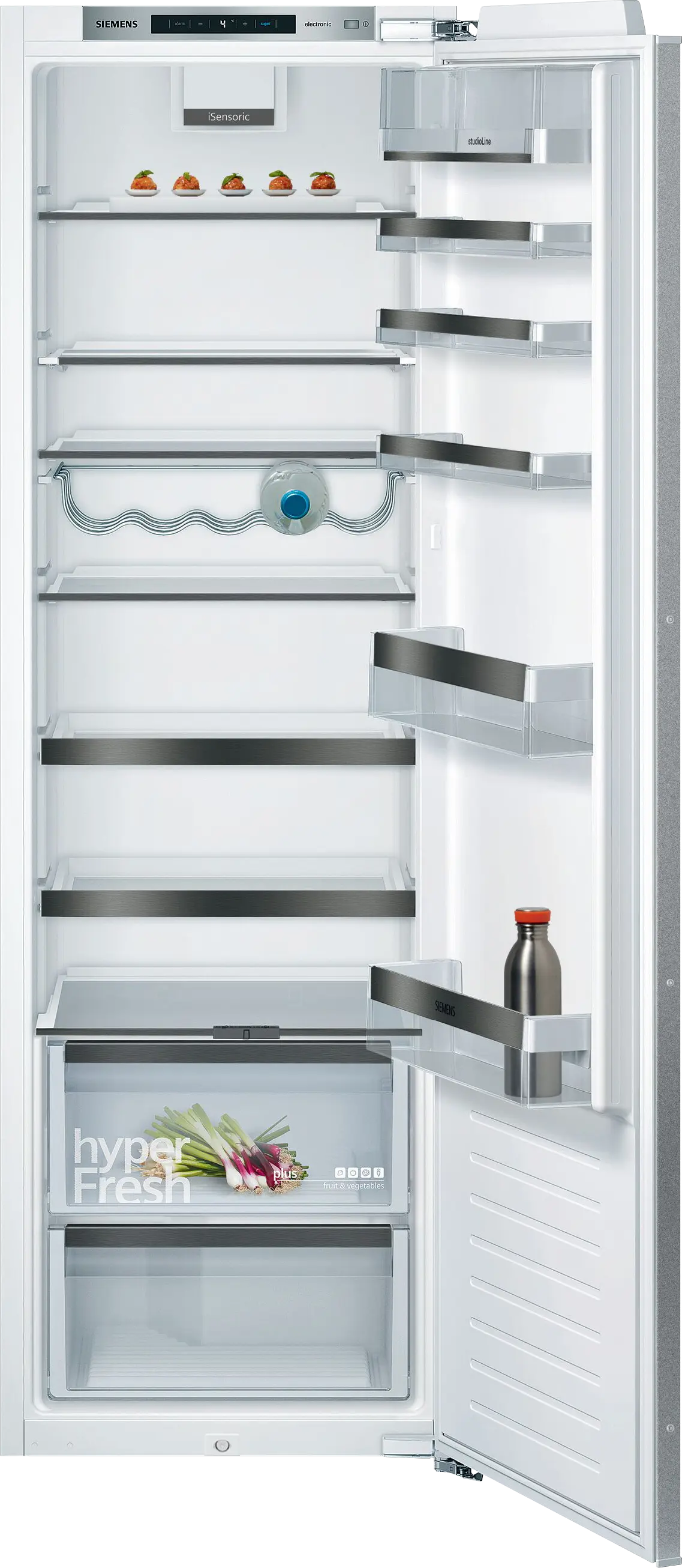 iQ500 Built-in fridge 177.2 x 55.8 cm soft close flat hinge KI81RSOE0G