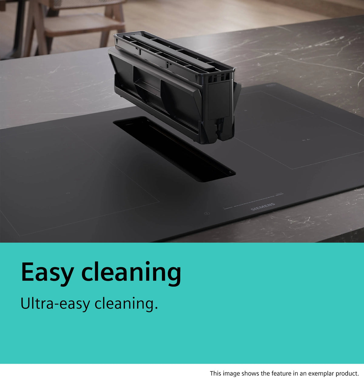 iQ500 Induction hob with integrated ventilation system 70 cm surface mount without frame ED711HQ26E