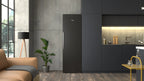 iQ500 Free-standing freezer 186.2 x 59.5 cm Brushed black steel antiFingerprint GS36NAXCG