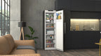 iQ500 Free-standing freezer 186.2 x 59.5 cm Brushed black steel antiFingerprint GS36NAXCG