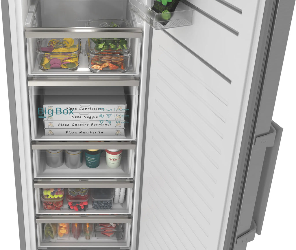 iQ300 Free-standing freezer 186.2 x 59.5 cm Inox GS36NVICGG