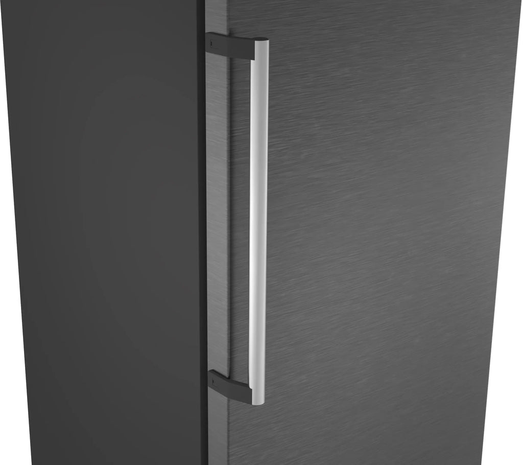 iQ500 Free-standing freezer 186.2 x 59.5 cm Brushed black steel antiFingerprint GS36NAXCG