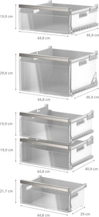 iQ300 Free-standing freezer 186.2 x 59.5 cm Inox GS36NVICGG