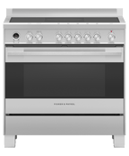 Fisher & Paykel OR90SDI6X1 90cm Series 9 Contemporary 5 Zone Induction Pyrolytic Freestanding Cooker