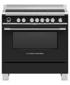 Fisher & Paykel OR90SCI6B1 90cm Series 9 Classic 5 Zone Induction Pyrolytic Freestanding Cooker