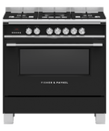 Fisher & Paykel OR90SCG4B1 90cm Series 7 Classic Dual Fuel 5 Burner Freestanding Cooker