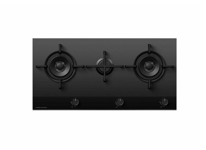 Fisher & Paykel CG903DLPGB4 90cm Series 9 3 Burner Gas Hob