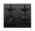 Fisher & Paykel CG604DLPGB4 60cm Series 9 4 Burner Gas Hob