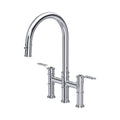 Perrin & Rowe Armstrong Bridge Sink Mixer with Pull-Down Rinse 4549HT – Chrome