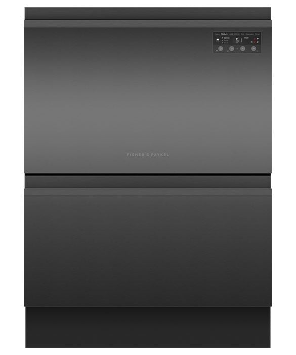 Fisher & Paykel DD60D2HNB9 Series 7 Contemporary Double DishDrawer™ Dishwasher