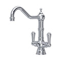 Perrin & Rowe Provence Monobloc Sink Mixer (Dual Lever) 4761 – Chrome