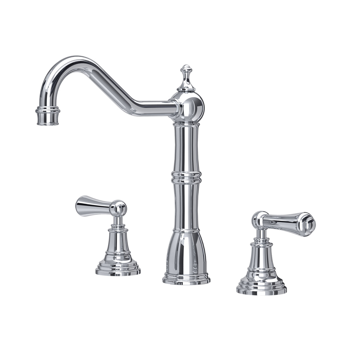 Perrin & Rowe Provence Widespread Sink Mixer 4771 – Chrome