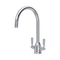 Perrin & Rowe Langbourn Monobloc Sink Mixer (Dual Lever) 4861 – Chrome
