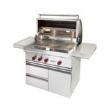 Wolf ICBOG36-LP - 914mm Wide Built In BBQ with Sear Station and Rotisserie