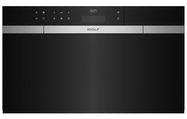 Wolf ICBCSO30CM/B Convection Steam Oven Black Contemporary M-Series Ex-Display