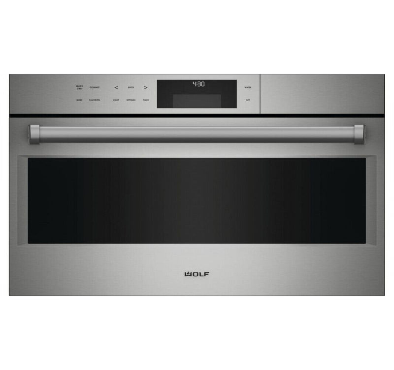 Wolf ICBCSO30PE/S/PH Convection Steam Oven Pro Handle E-Series Ex-Display