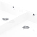 Perrin & Rowe Double Bowl Waste and Overflow Kit 6475 – Chrome