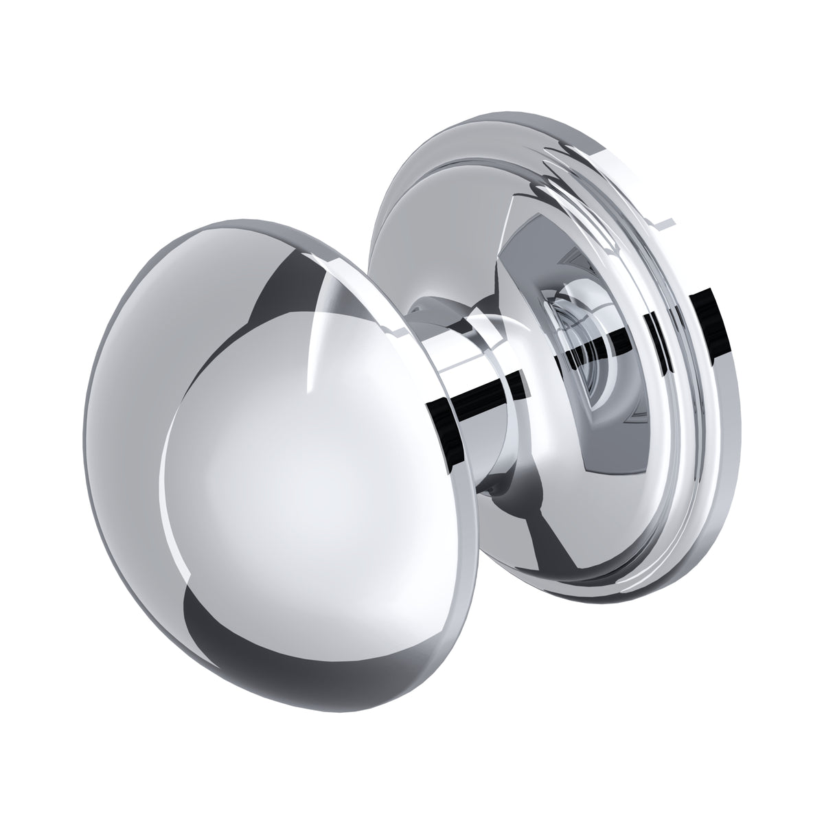 Perrin & Rowe Button Furniture Handle (Large) 6580 – Chrome
