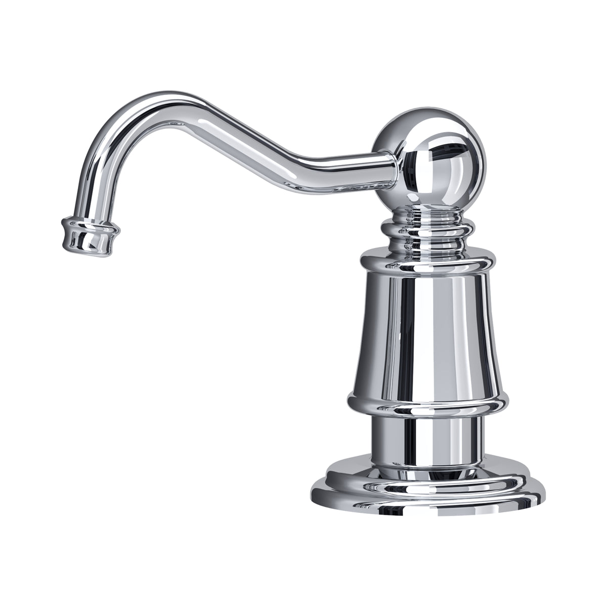 Perrin & Rowe Provence Deck-Mounted Soap Dispenser 6695 – Chrome