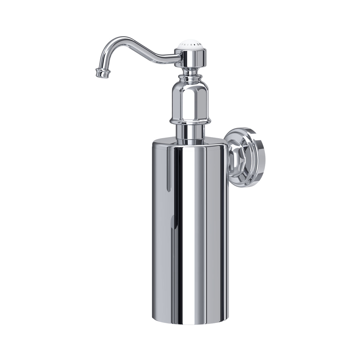 Perrin & Rowe Wall-Mounted Soap Dispenser – Traditional 6973 – Chrome