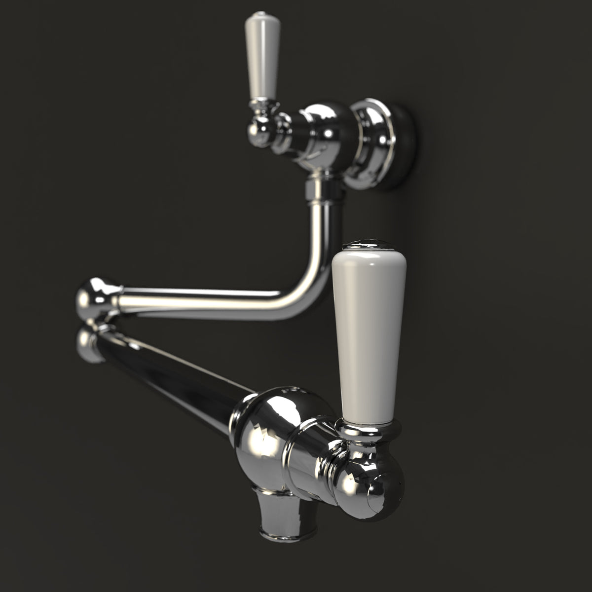 Bidbury & Co Aldsworth Pot Filler — Chrome