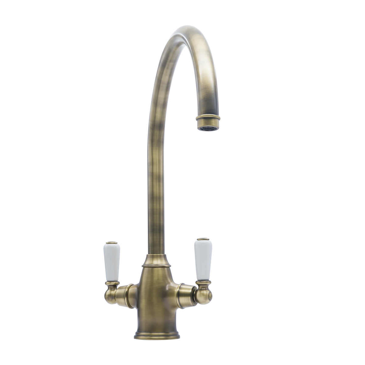 Bidbury & Co Amesbury Kitchen Tap — Patinated Brass