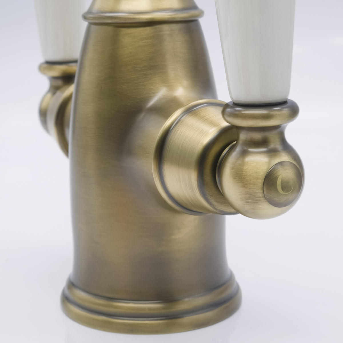 Bidbury & Co Amesbury Kitchen Tap — Patinated Brass