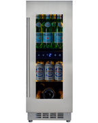CELLA BV18-SSH undercounter drinks fridge – Stainless steel