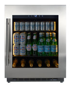 CELLA BV34-SSH undercounter drinks fridge – Stainless steel