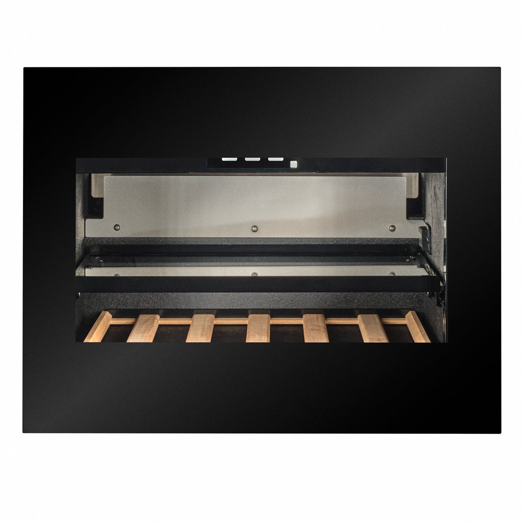 CELLA BVI-17B-TO integrated drinks fridge – Black glass