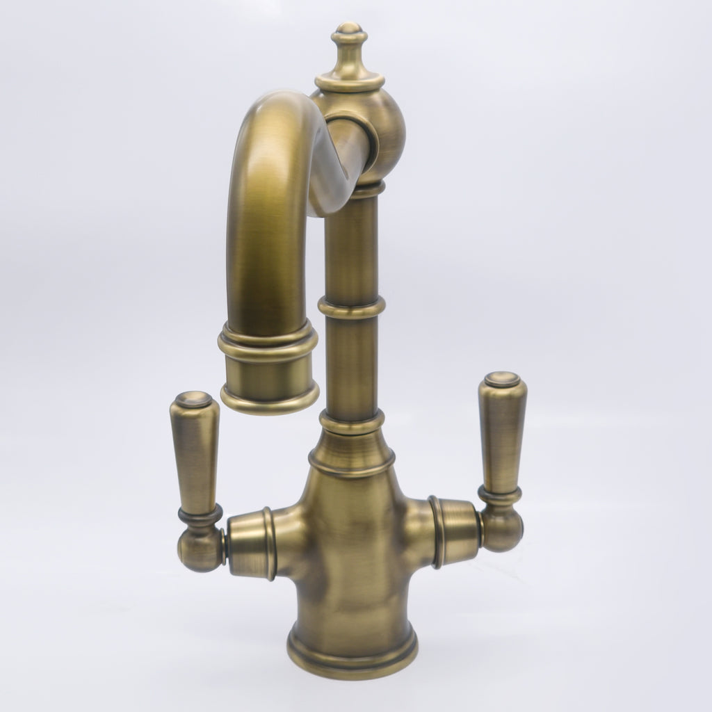 Bidbury & Co Bickton Kitchen Tap — Patinated Brass