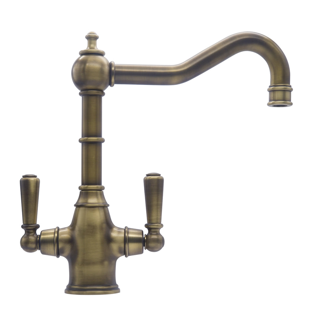 Bidbury & Co Bickton Kitchen Tap — Patinated Brass
