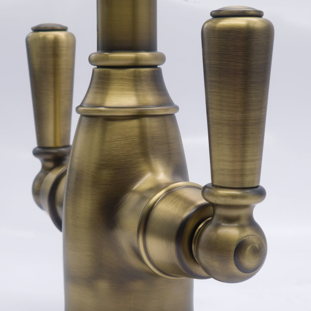 Bidbury & Co Bickton Kitchen Tap — Patinated Brass