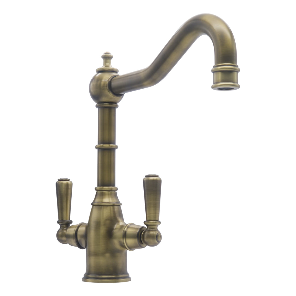 Bidbury & Co Bickton Kitchen Tap — Patinated Brass