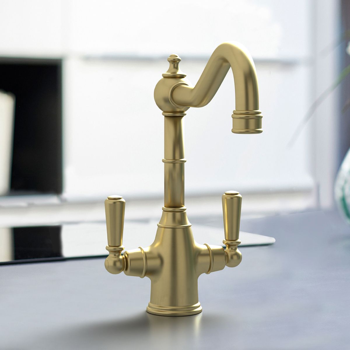Bidbury & Co Bickton Kitchen Tap — Old English Brass