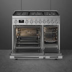 90x60 cm Portofino Dual fuel Cooker with Gas Hob
