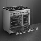 90x60 cm Portofino Dual fuel Cooker with Gas Hob
