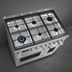 90x60 cm Portofino Dual fuel Cooker with Gas Hob