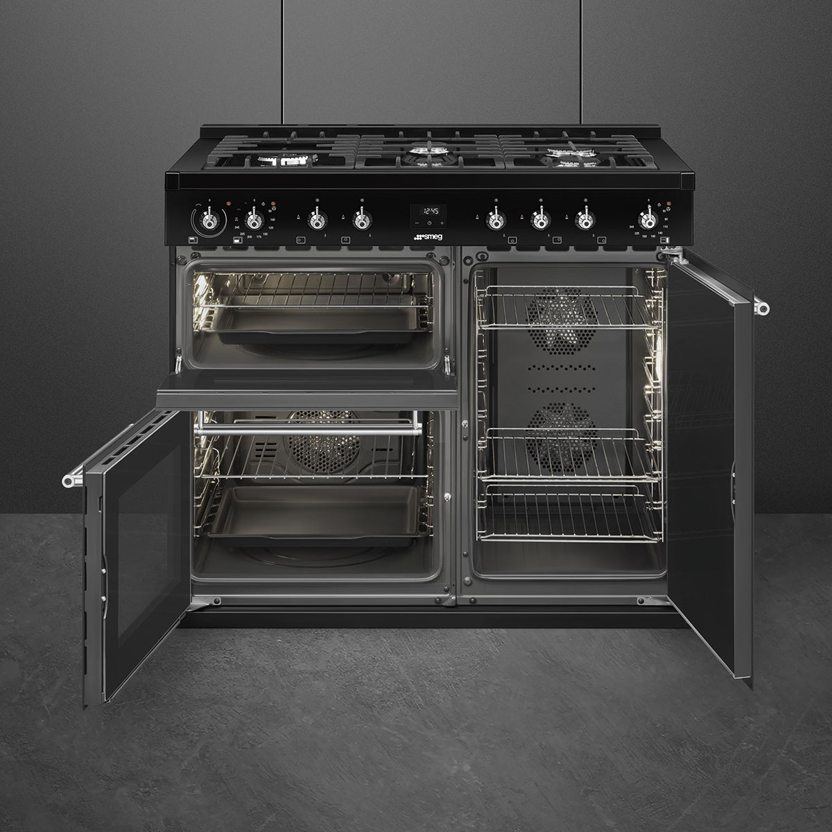 100x60 cm Concert Classic Dual fuel Cooker with Gas Hob