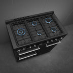 100x60 cm Concert Classic Dual fuel Cooker with Gas Hob